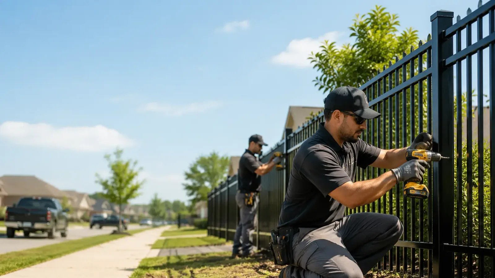 Metal Fence Installation in Dequincy, LA